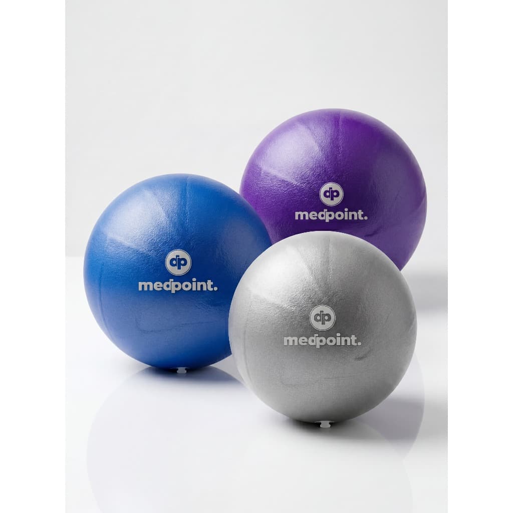 Bola de Yoga 25cm Pilates Ginastica Exercicio Suiça Fisioterapia PVC Overball