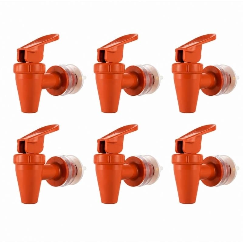 Kit 6 a 1 Torneira Filtro de Barro Universal Anti Vazamento | Reposição Torneira Filtro Cerâmico Fácil Instalação
