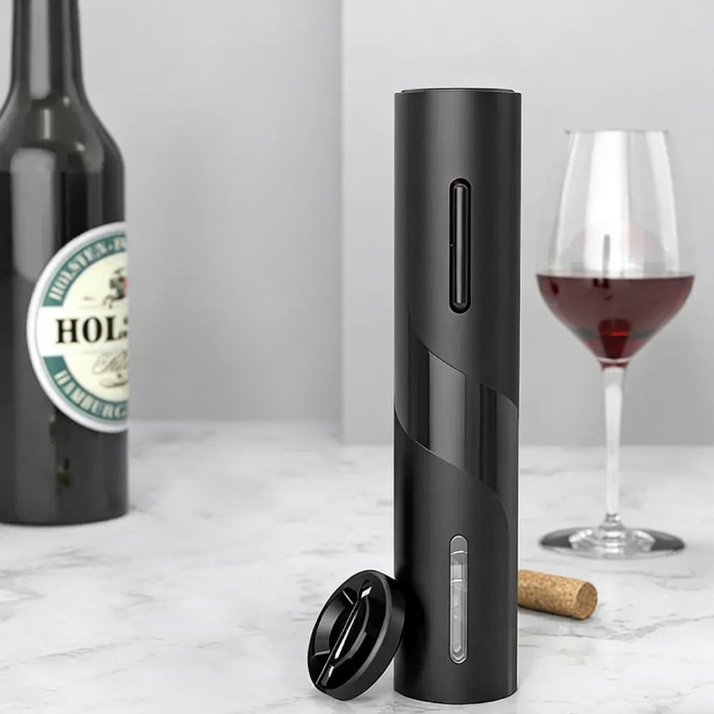 Saca Rolhas Abridor De Vinho Garrafa Automático Elétrico Forte e durável
