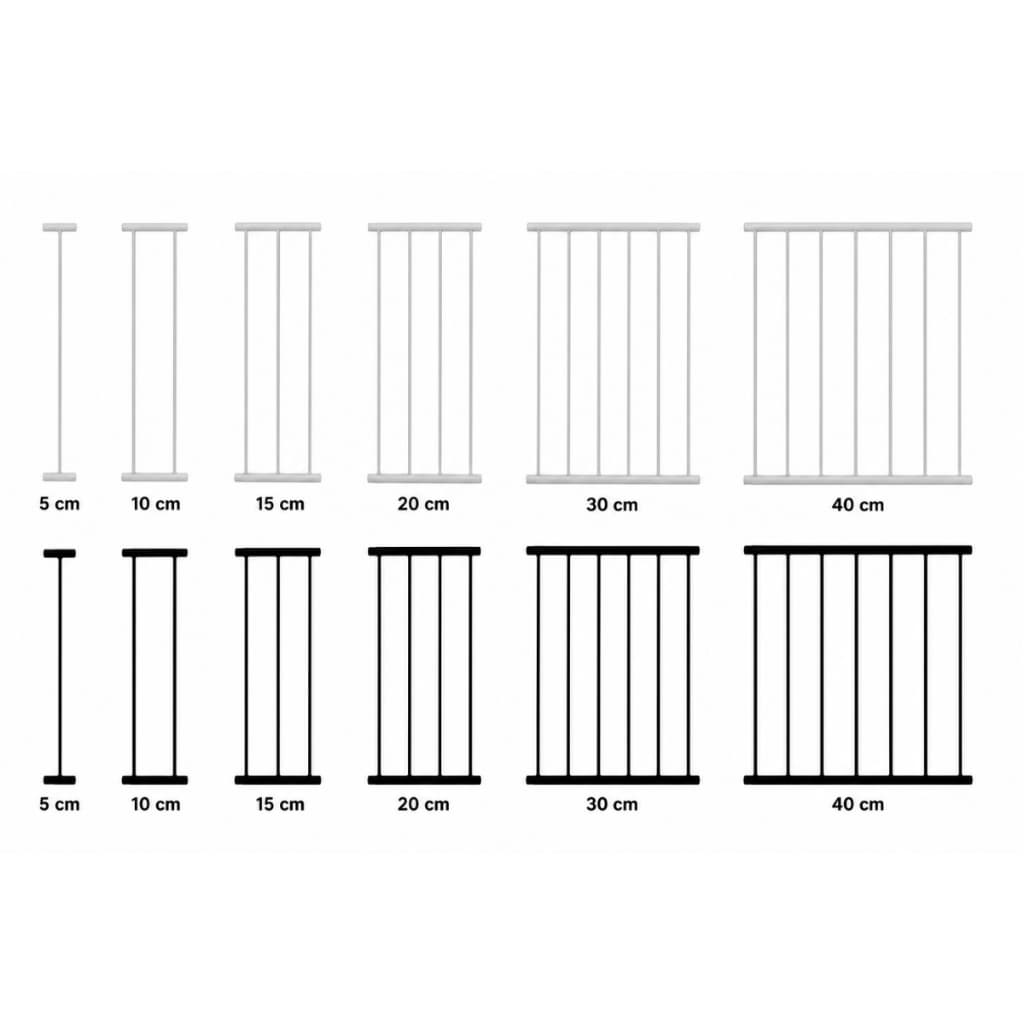 Extensor Prolongador Para Portão Pequeno 58cm Pet Cachorro Criança Bebê Proteção Grade