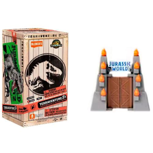 Boneco Jurassic World Portal Jurassic World Gate Blokees