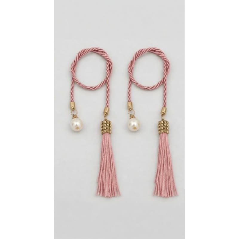 2 Cordões Decorativos Modelo Franja Tassel Com Enfeite Brilhante- Para Aromatizadores de Ambiente e Difusor