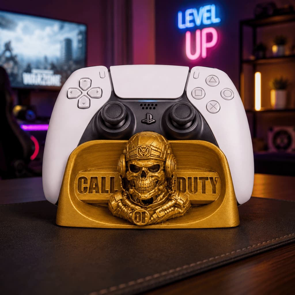 Porta Controle Suporte Para Controle Call Of Dutty FPS Tiro PS5