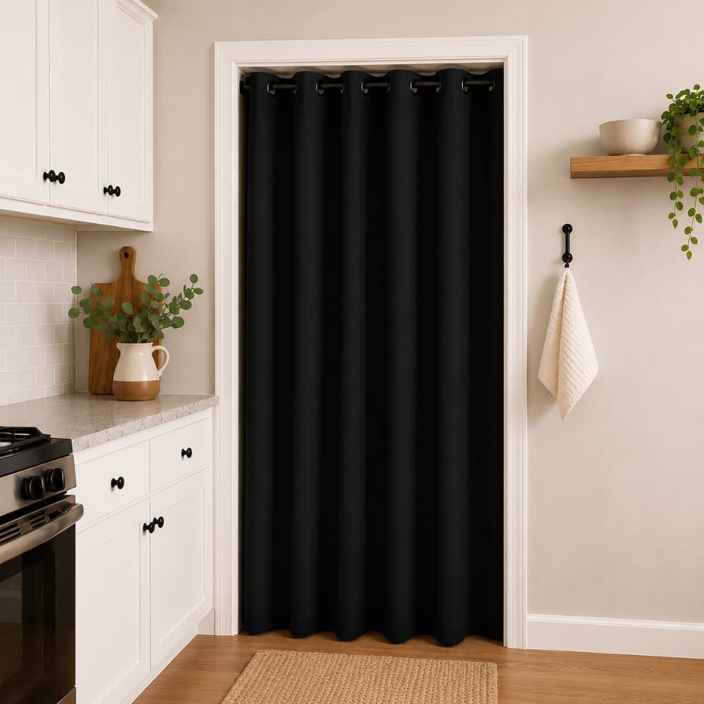 Cortina Blackout 1,40 x 1,60 Corta Luz 100% Blecaute janela sala e quarto - 1 Parte