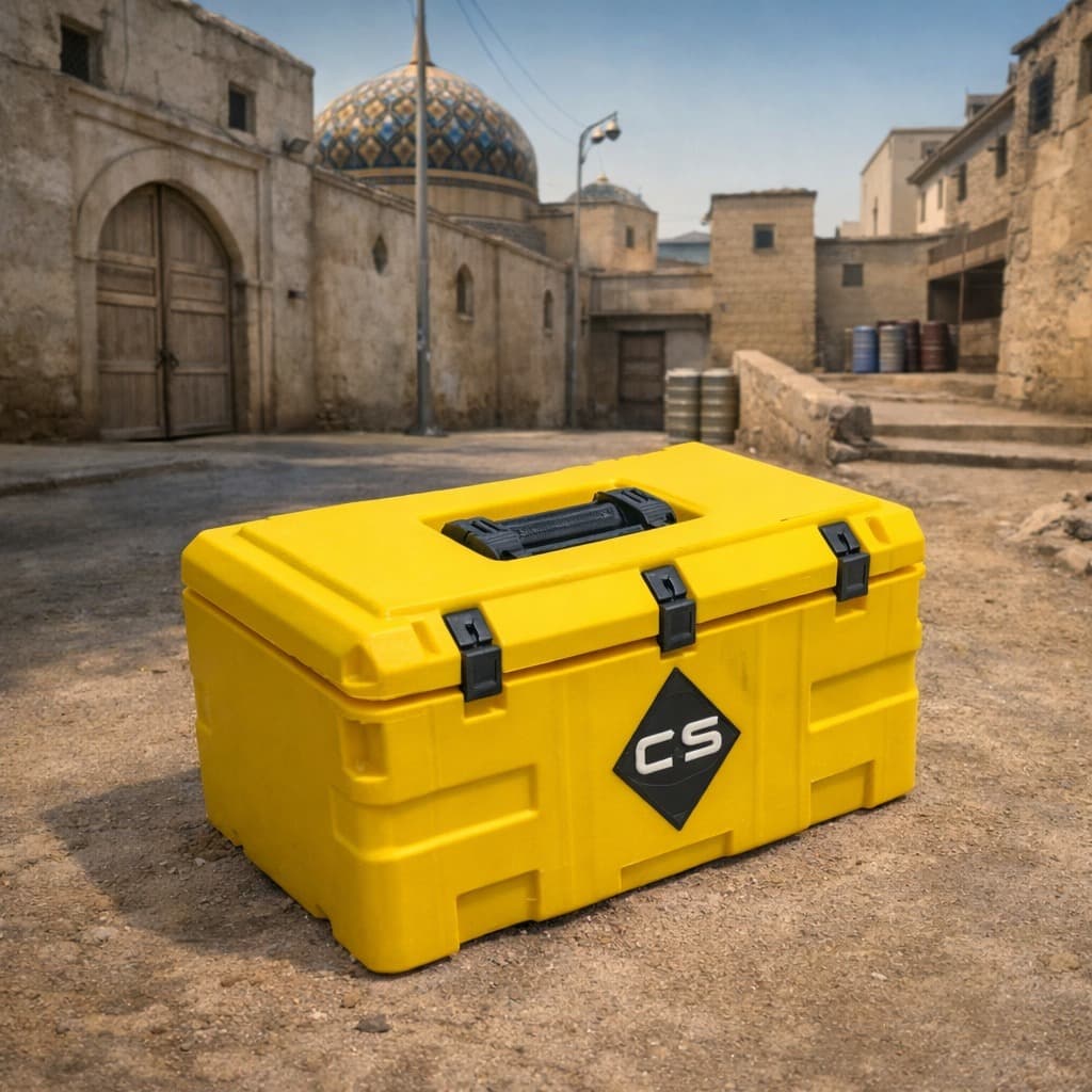 Caixa CS Decoração Gamer Counter Strike Réplica Maleta para Guardar Objetos
