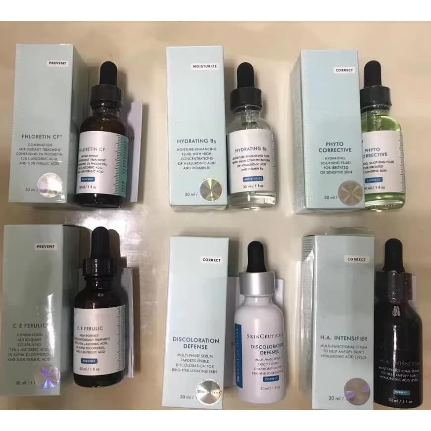 Sérum Facial Anti Idade Ácido Hialurônico Vitamina B5 Phloretin vitamina c Niacinamida