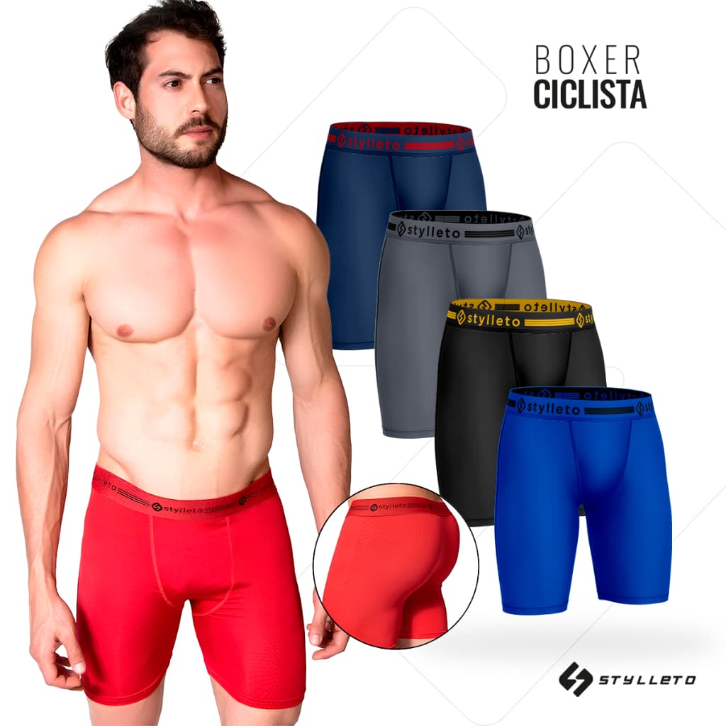 KIT CUECA CICLISTA PERNA LONGA EM SUPLEX PREMUIM COM FORRO EM ALGODÃO PARA ESPORTES EM GERAL