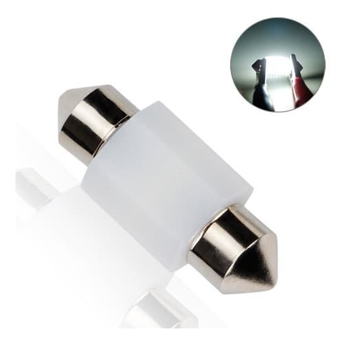 Lâmpada Led Premium Carro Torpedo Teto Placa Luz Cortesia 31 mm Branco Canbus Canceler 12v 24v Unidade