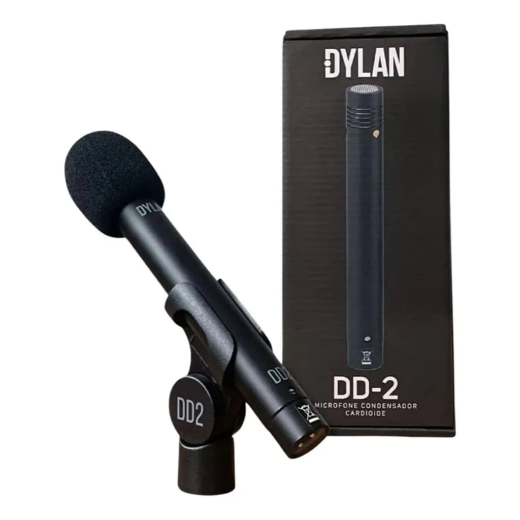 Microfone Condensador Dylan Dd-2 Super Cardioide Overhead