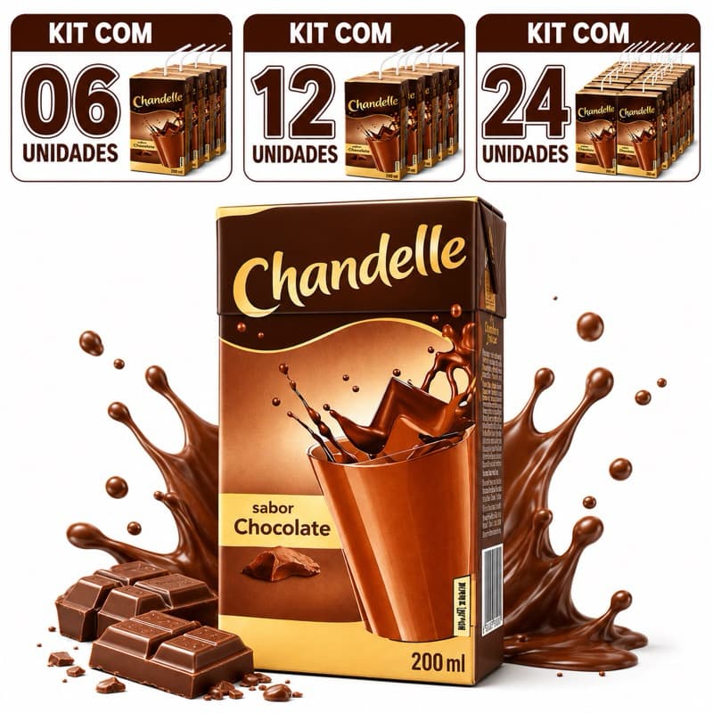 Chandelle Achocolatado 200ml Lancheira