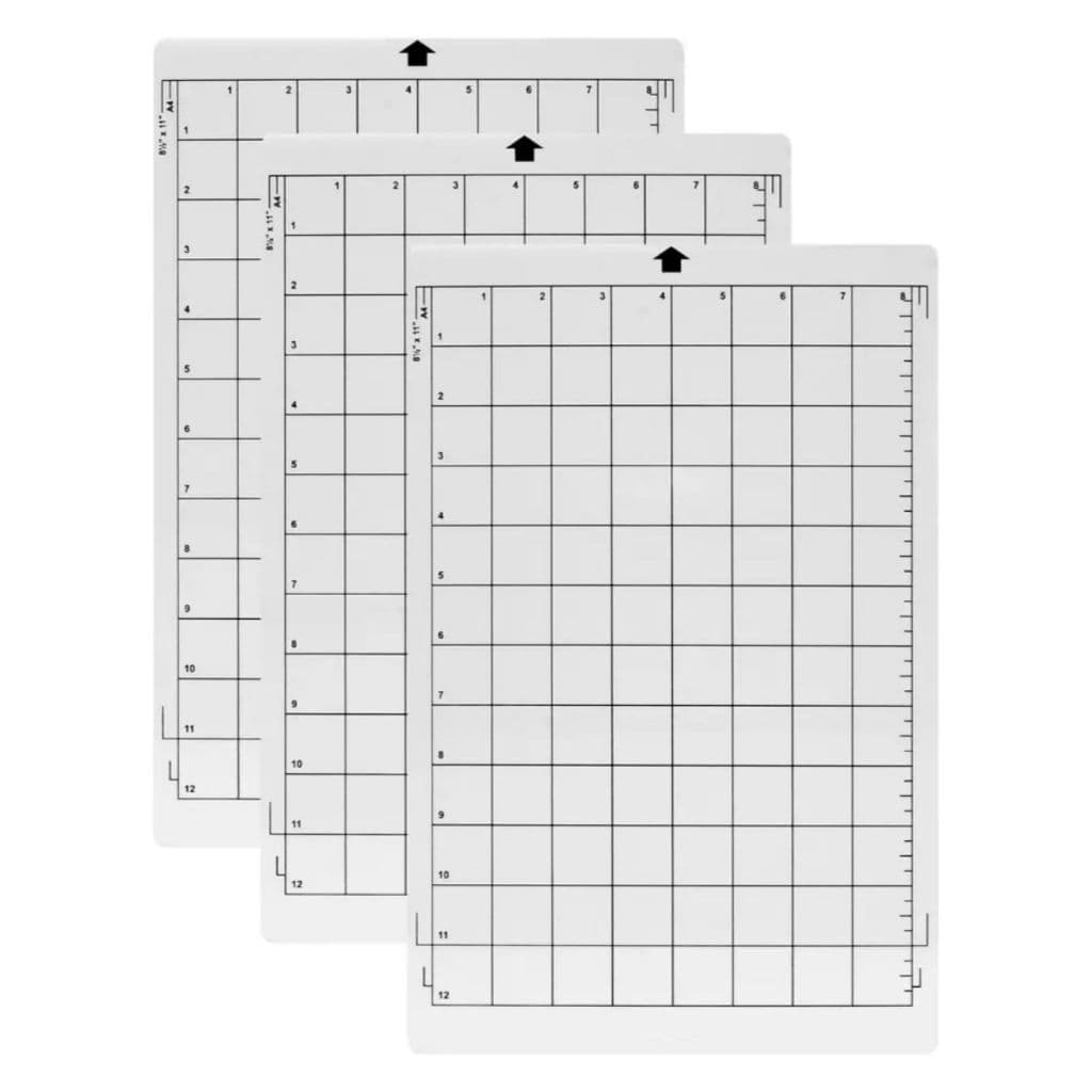 3 Bases De Corte Para Silhouette Portrait A4 Com Cola - 30mm A4-T