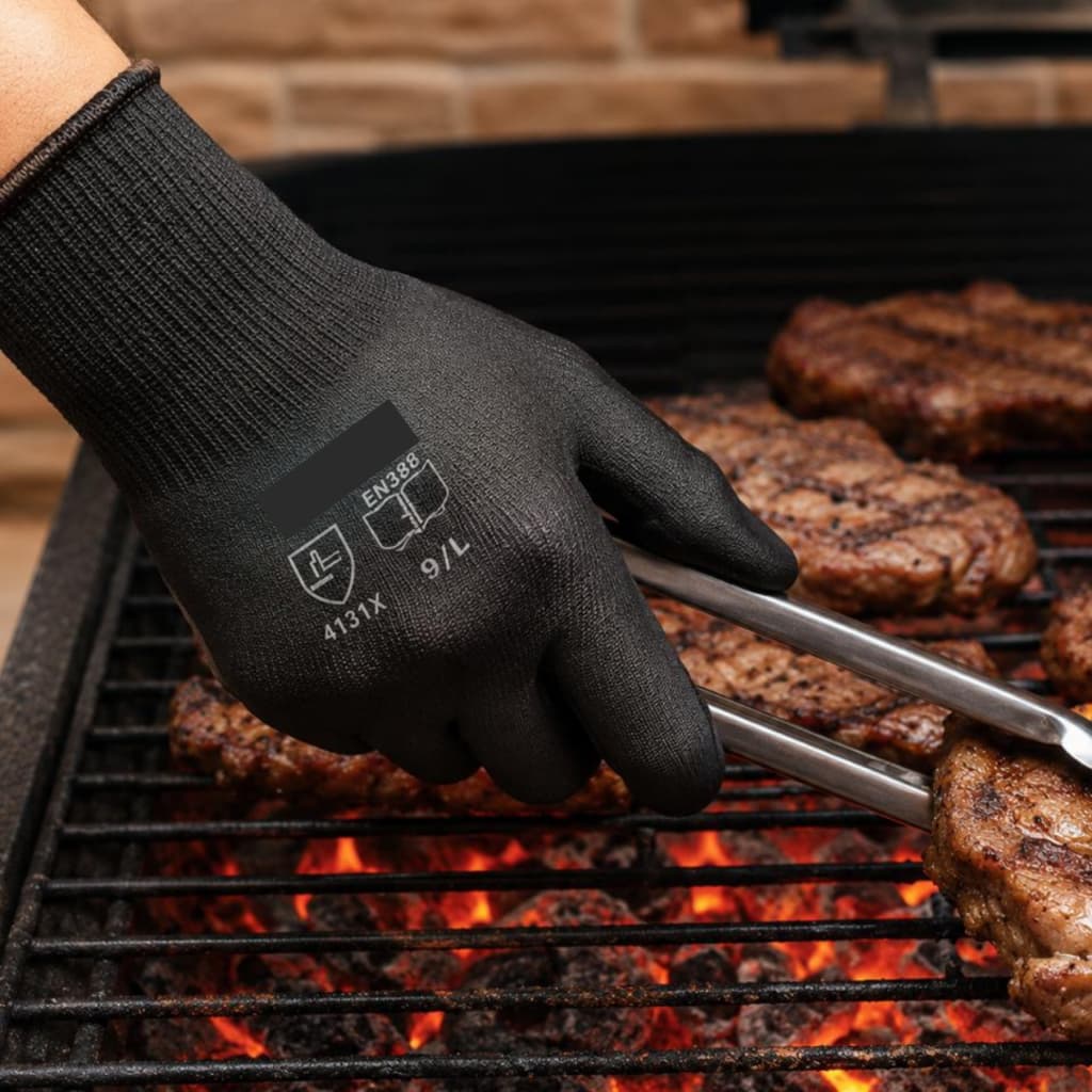 Luva BBQ Force Churrasqueiro Resistente para Grelhas Carvão Lenhas