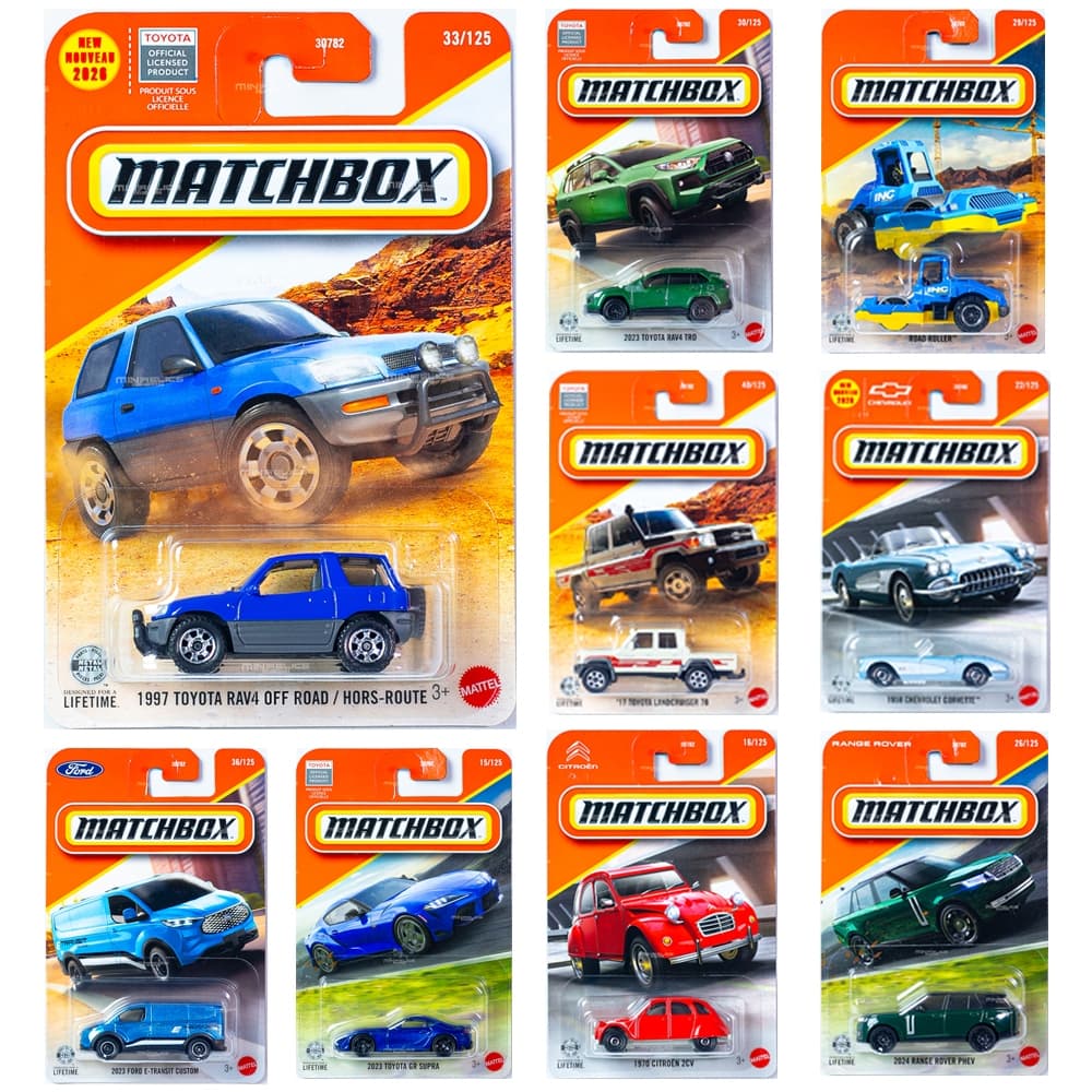 Carrinho Matchbox Original - Diversos Modelos - Escolha o Seu - Coleção Miniatura 1:64