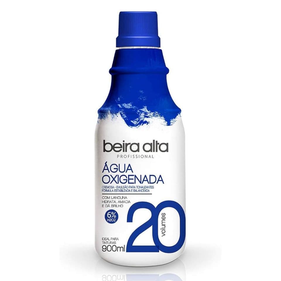 AGUA OXIGENADA CREMOSA 20 VOLUMES 900ML BEIRA ALTA