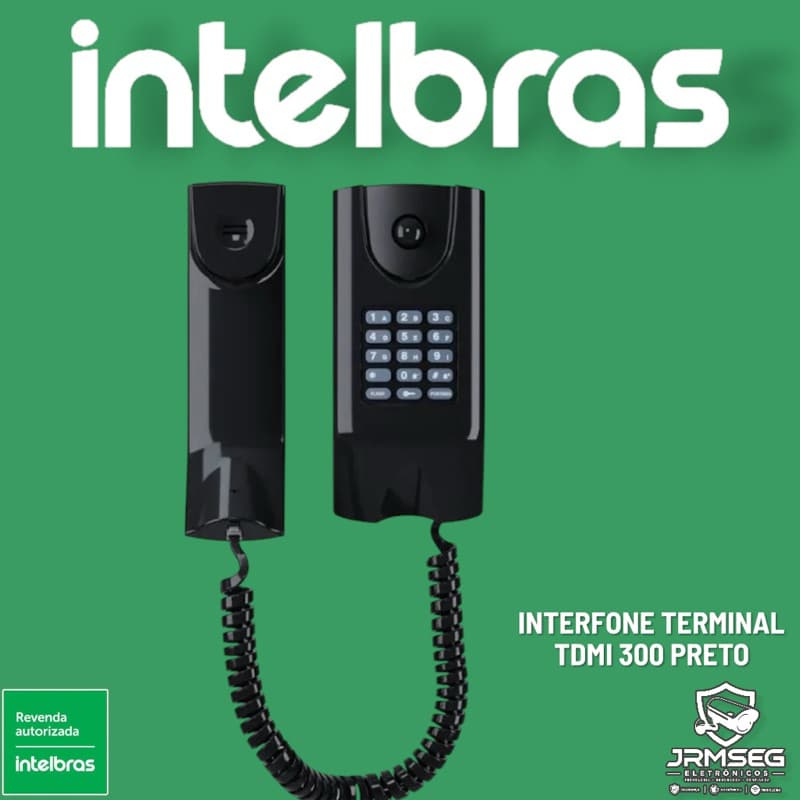 Telefone terminal TDMI 300 interfone para condominio intelbras