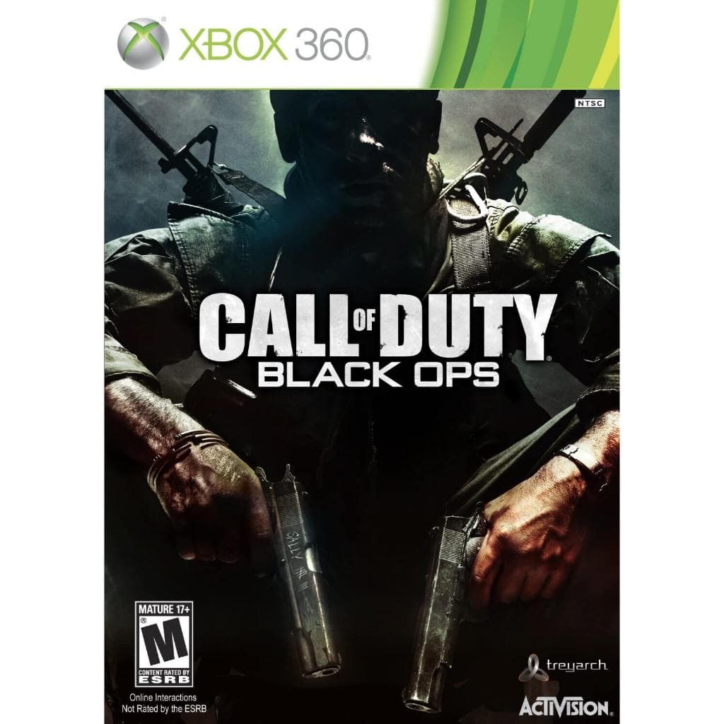 Call of Duty Black Ops  Xbox 360 Desbloqueado LT 3.0  - Completo Mídia Física Compatível com Xbox 360 Desbloqueado