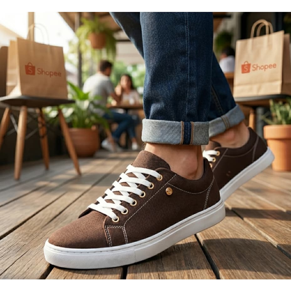 Tênis Sapatenis Feminino Confortavel Elegante Moderno Casual Dia a Dia