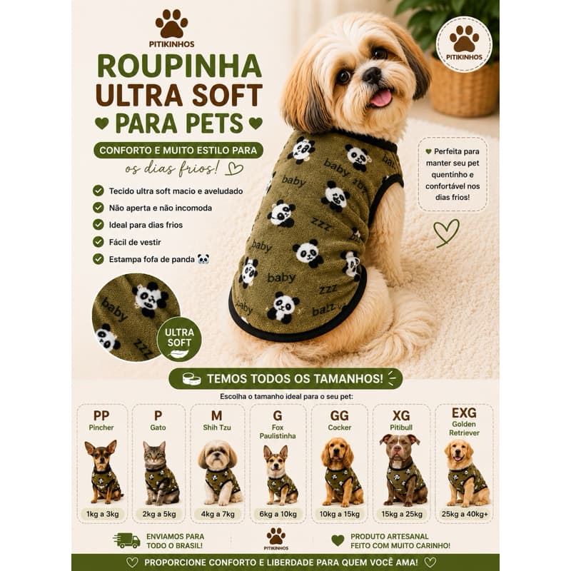 Roupa de frio para pet roupa de soft para pet roupa inverno pet roupa de ultrasoft pet roupa de frio pra cachorro gato