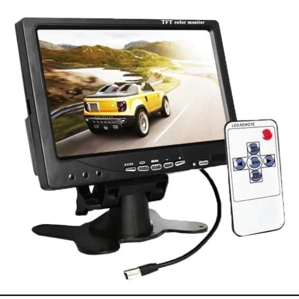 Tela Monitor Digital Lcd 7 Colorida – Hdmi – Vga – Av Envio Imediato