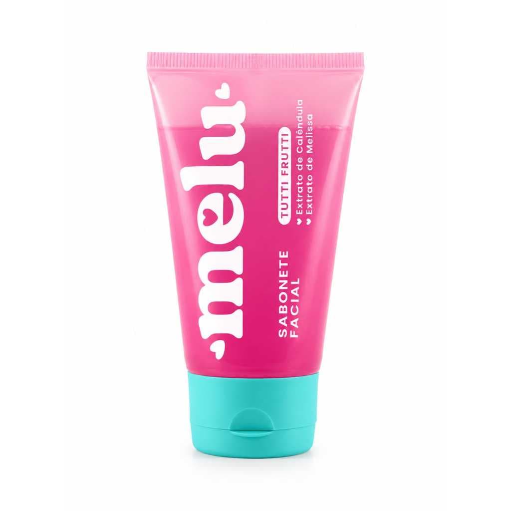 Melu/sabonete facial tutti frutti/limpeza profunda da pele,pele macia e Hidratada