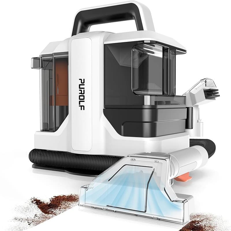 Extratora de Sujeiras Portátil 3 em 1 750W – Spot Cleaner para Tapetes, Carpetes e Estofados,, Cabo 5m，220V