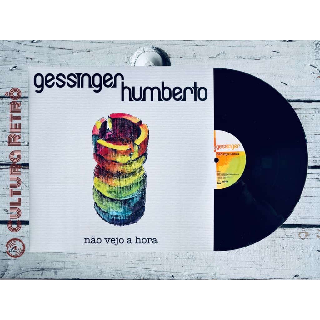 LP NAO VEJO A HORA HUMBERTO GESSINGER 2019 ( LACRADO/ PRETA)