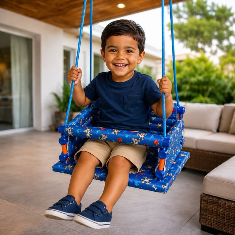Balanço em Madeira Cadeirinha Infantil de  Até 35kg | 1 a 10 Anos | Direto da Fábrica