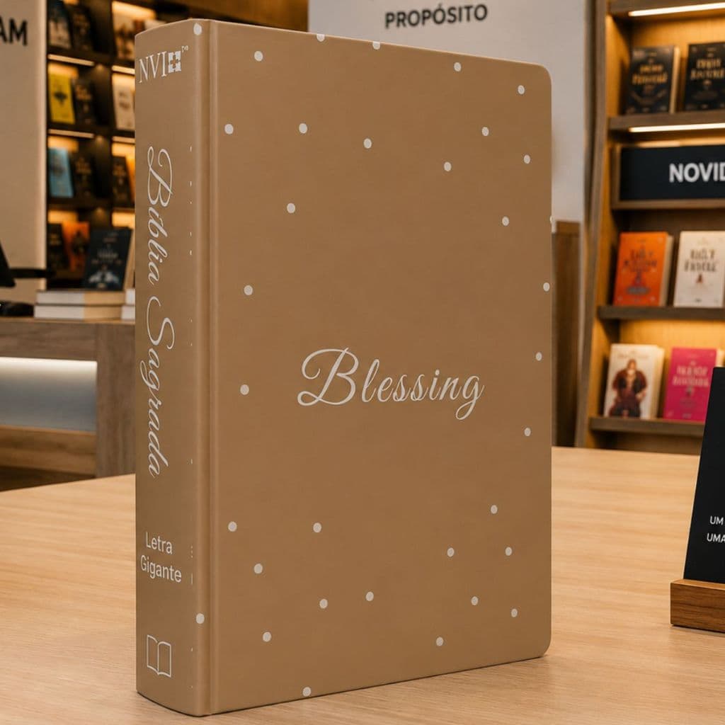 Biblia Feminina NVI | Letra Grande | Blessing | Capa Dura