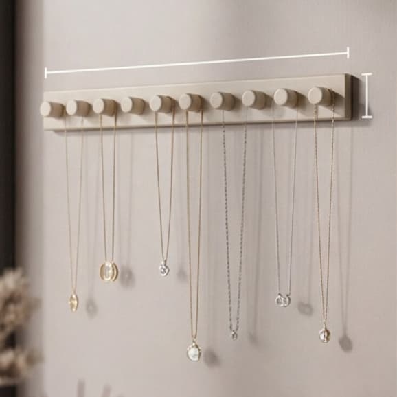 Porta Colares Pulseiras Luxo Premium Parede Organizador Casa Jóia