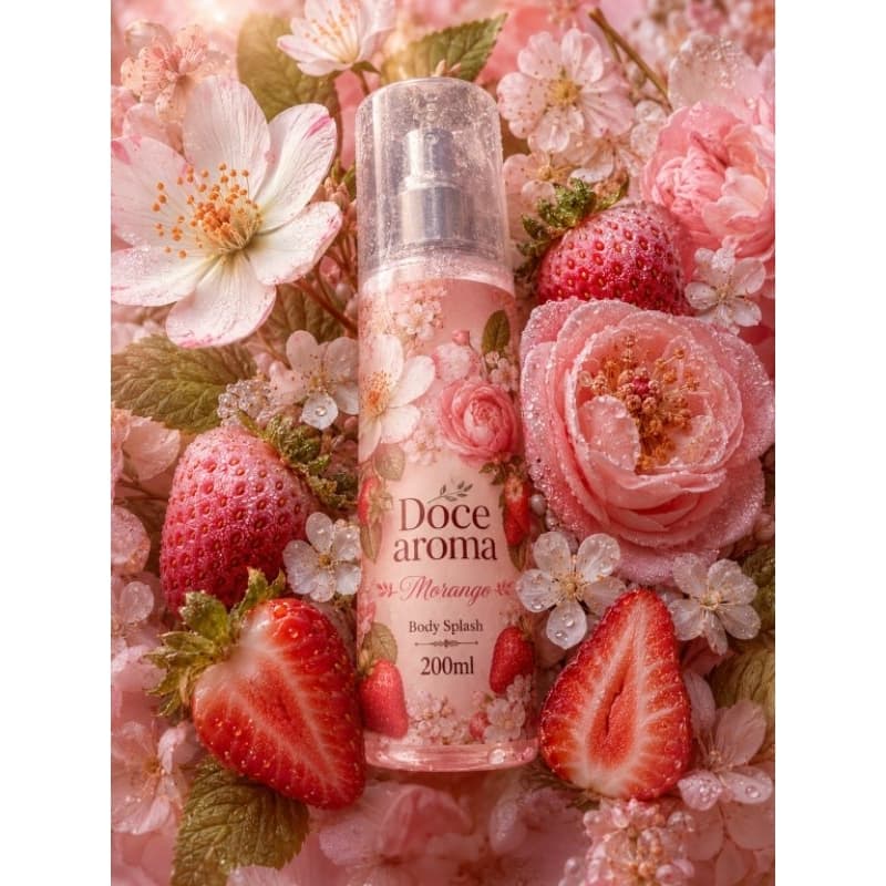 🍓✨ Body Splash Morango - Doçura Irresistível - 200ml ✨🍓