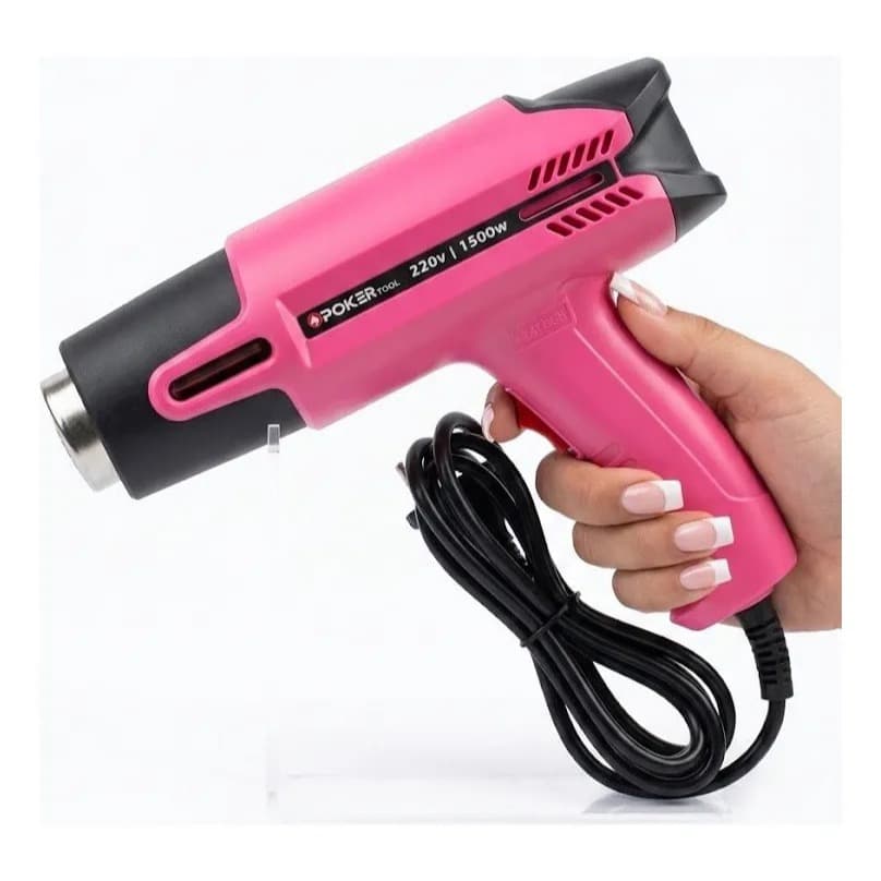Soprador Térmico 1500W 110V Profissional Poker Tool Para Insulfilm Envelopamento