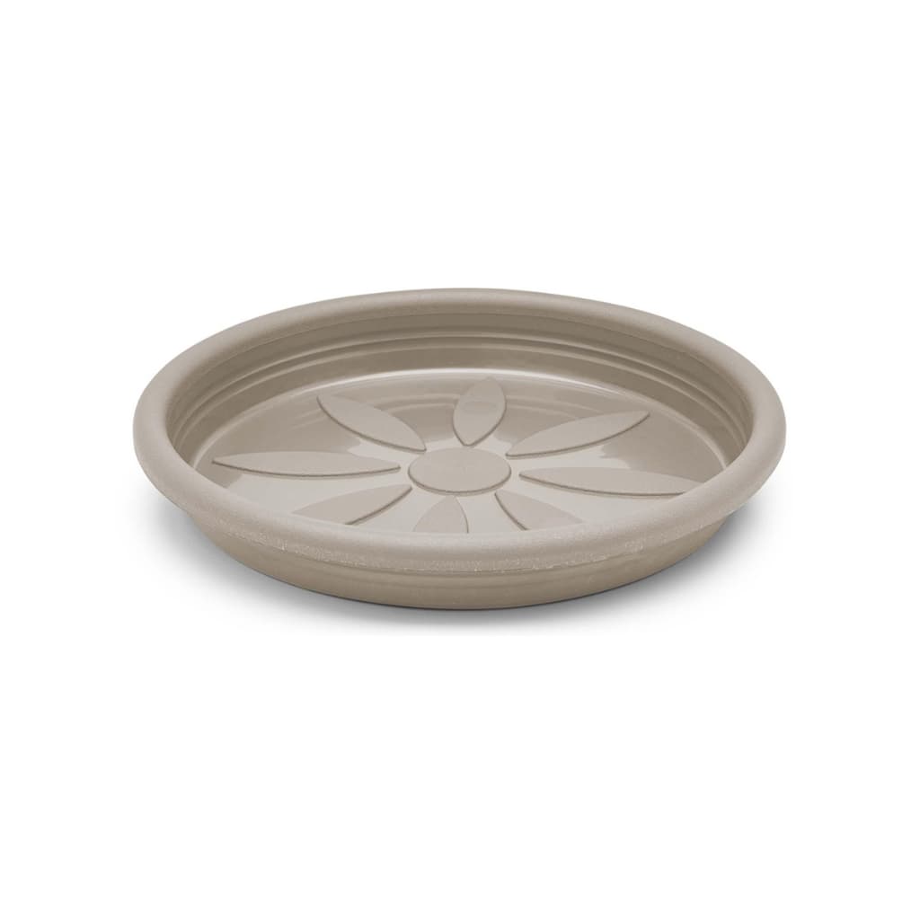 Prato Coletor Redondo Para Vaso Planta Flores Jardim 25 cm