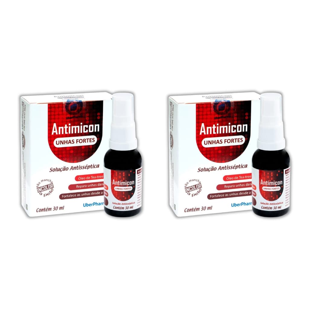 Kit Com 2 Antimicon Spray Com 30mL Cada - Antimicoses de Unhas |LaKesia|
