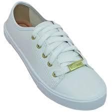 TÊNIS FEMININO CASUAL MOLECA OFICIAL NAPA BRANCO SUPER LEVE MACIO 5296.510