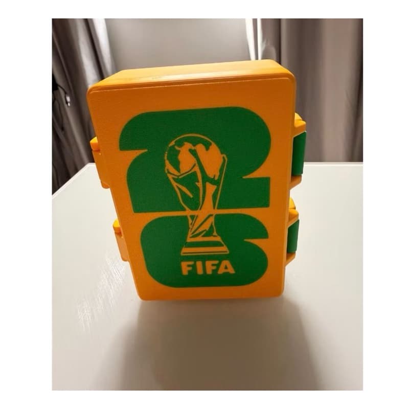Porta/caixa de Figurinhas | Copa do Mundo