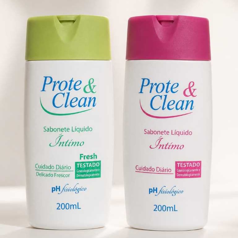 Kit Prote & Clean Sabonete Íntimo 2 Unidades-  Cuidado Diário, Frescor e Proteção