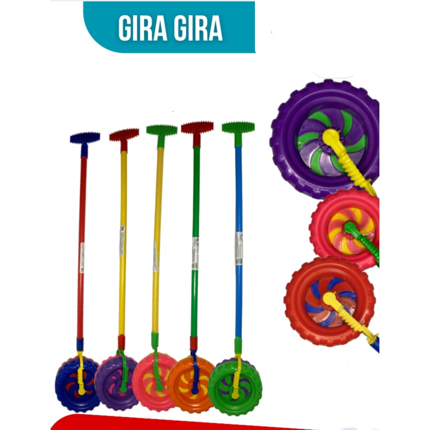 Brinquedo Gira Gira Colorido 10 unidades Ideal para Festa Junina e Lembrancinhas de Aniversário