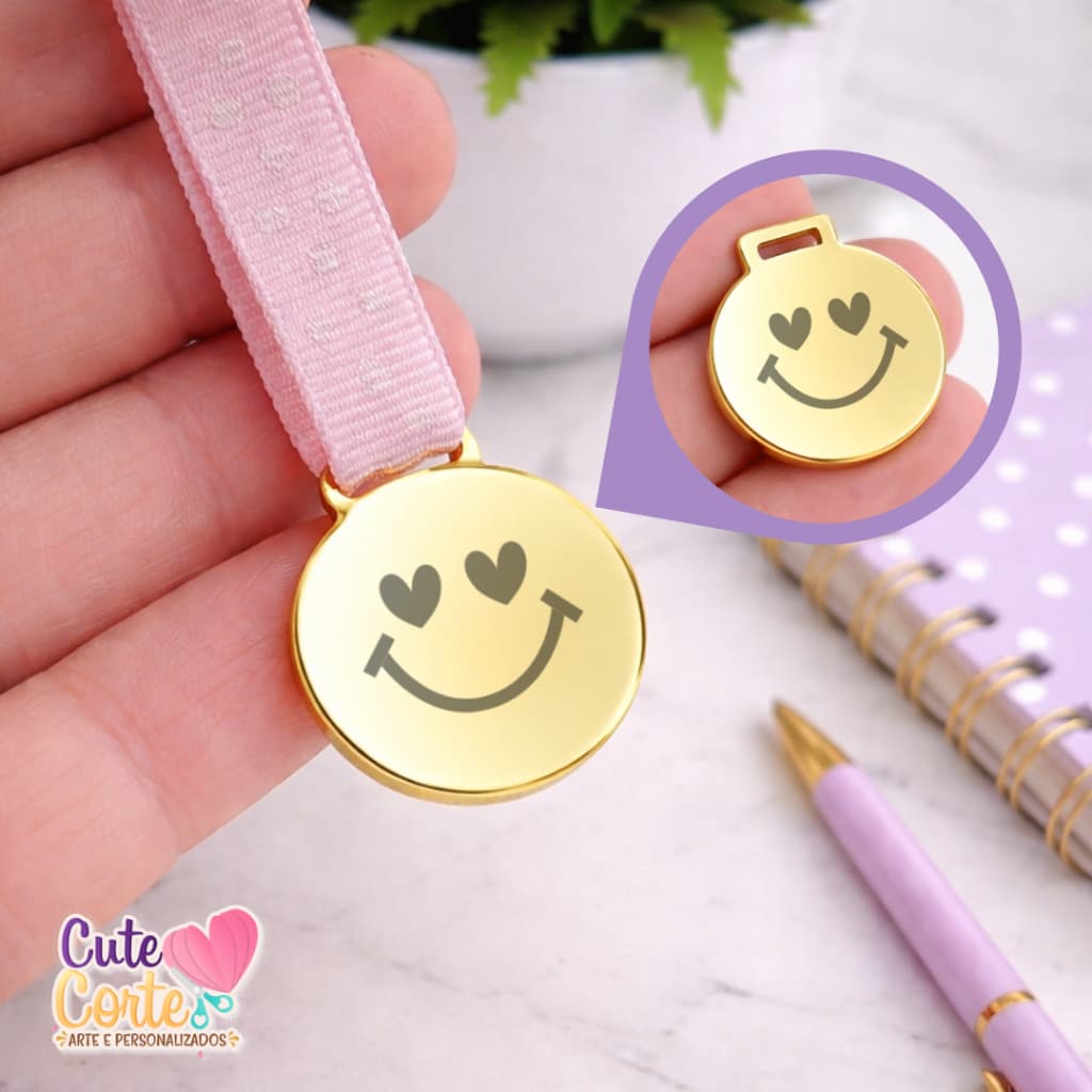 PASSANTE FITA - MARCADOR DE PÁGINAS - REDONDO SMILE - PAPELARIA PERSONALIZADA