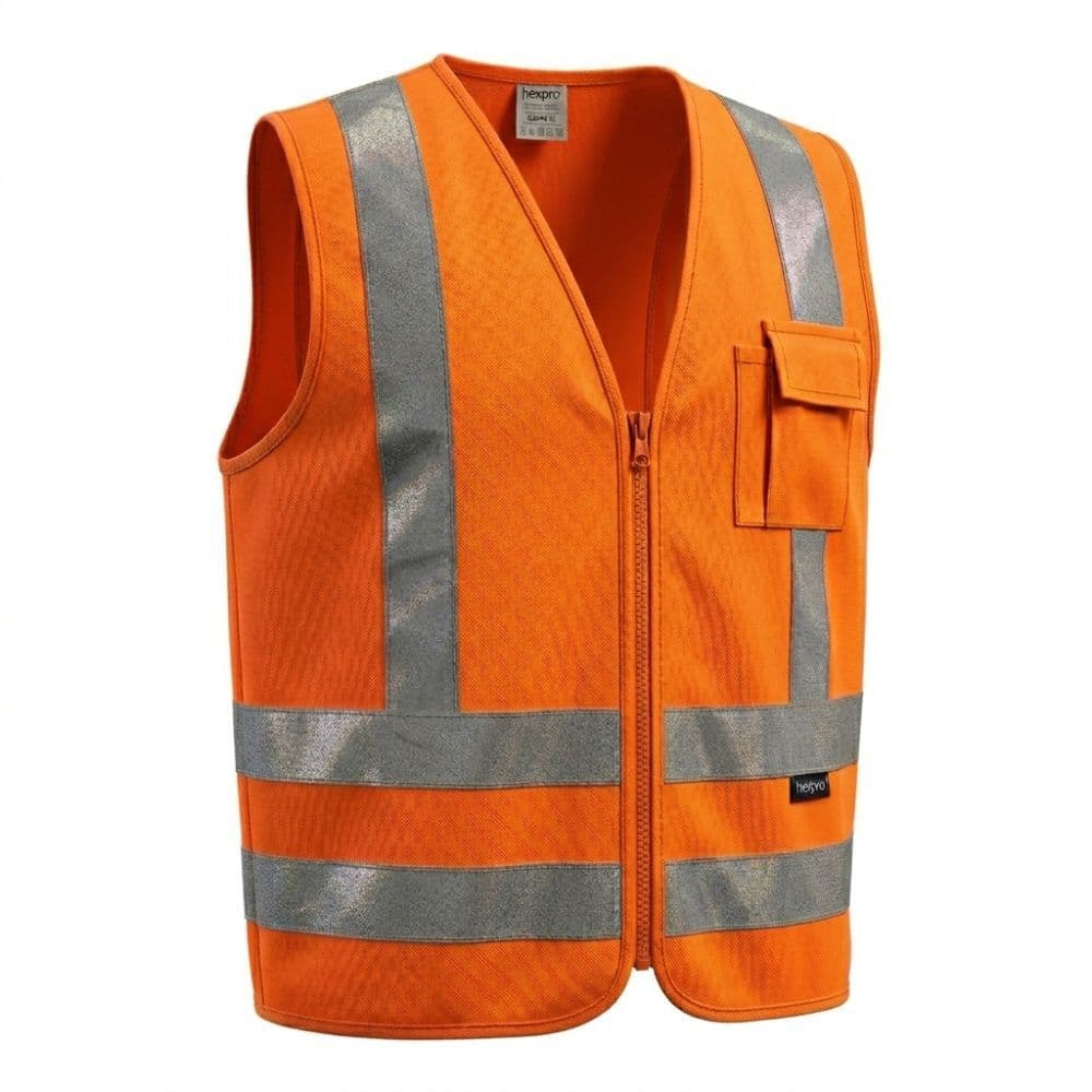 Colete Refletivo ProVistta 1 Bolso - Laranja | HexPro