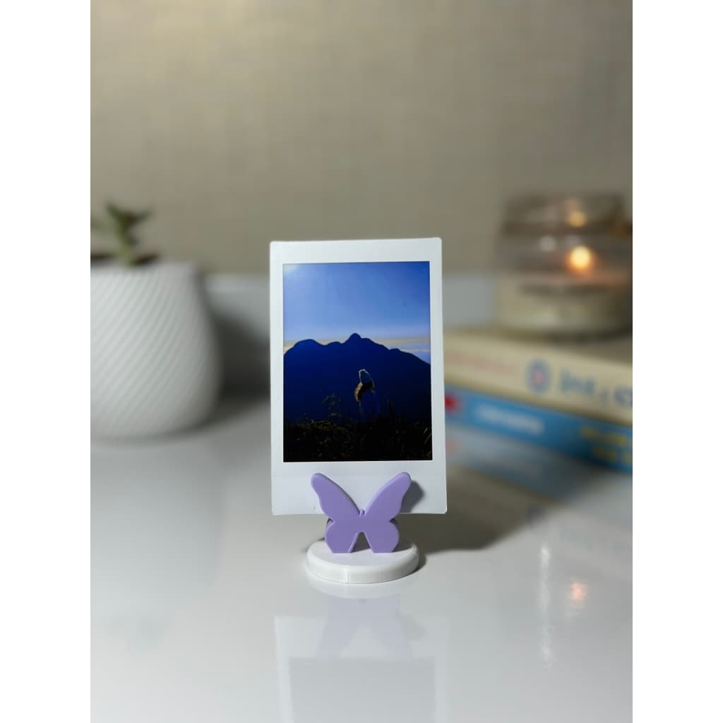 30 Unidades Porta Retratos Polaroid borboleta com base | Instax |Decoração | presentes| Lembrancinhas