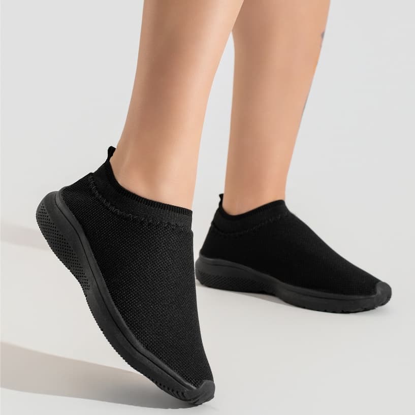 Tênis Meia Masculino Calce Fácil Ortopédico Esportivo Leve Slip On Casual 34 ao 43