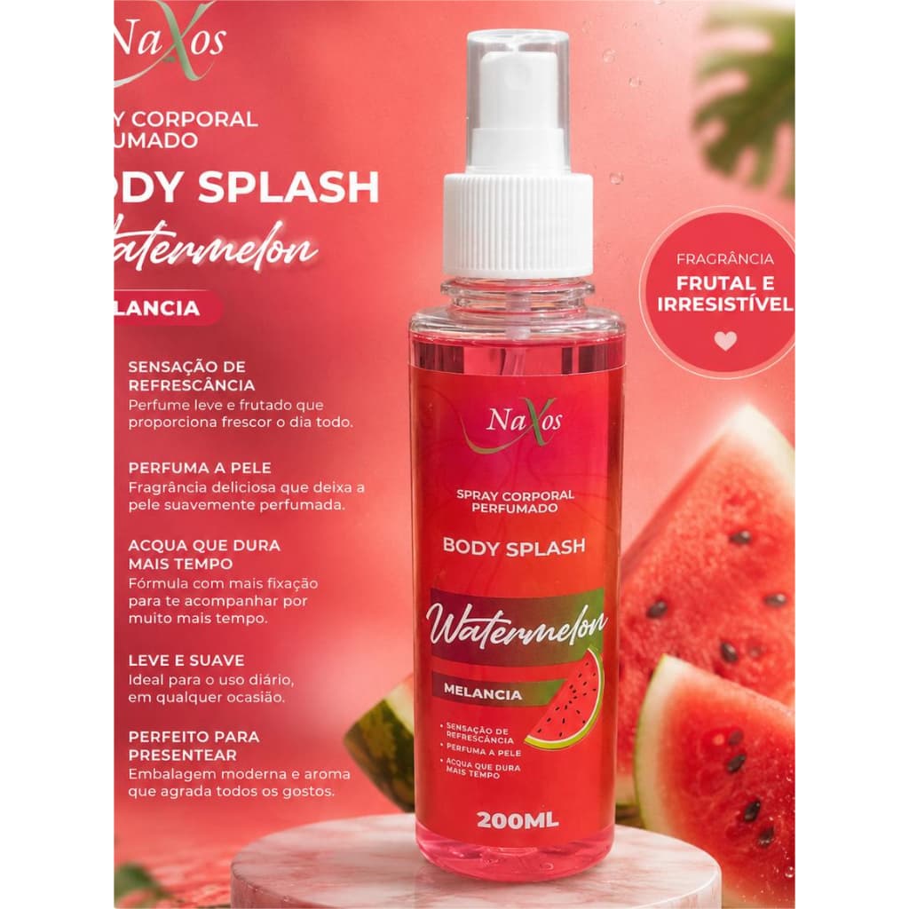 BODY SPLASH & CREME HIDRATANTE NAXOS