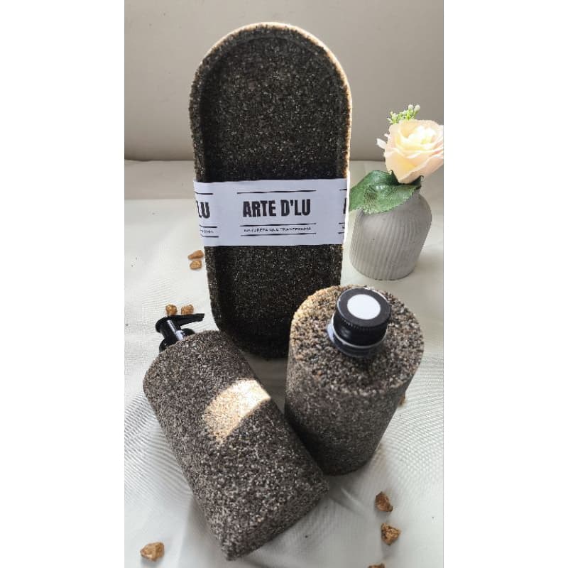 ​✨ Kit Lavabo Luxo em Pedras Naturais - Arte D’Lu