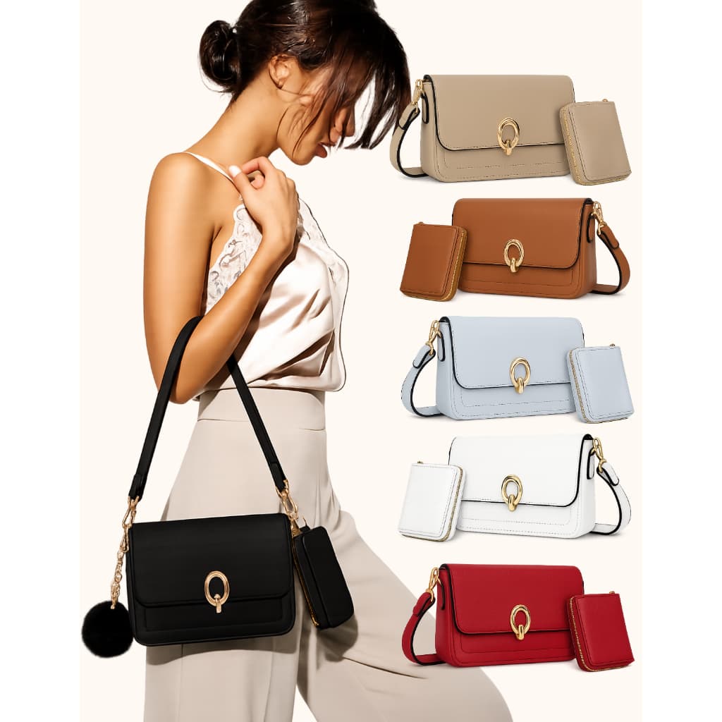 Bolsa Pequena De Ombro Feminina Alça Ajustável Mini Carteira