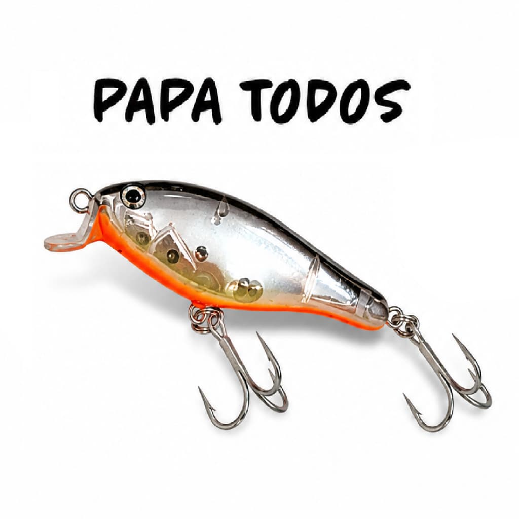 Isca Papa Todos da KV Isca Artificial Meia Agua Floating de 7,5cm
