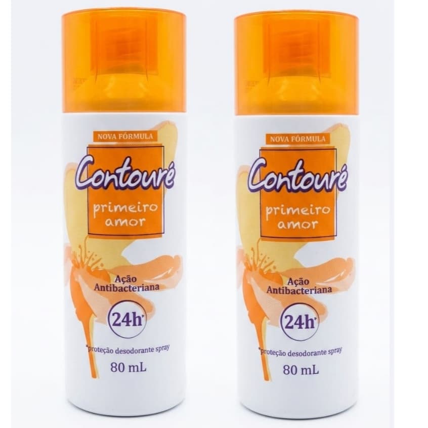 Kit c/2 un Desodorante Spray Contouré Primeiro Amor 80ml