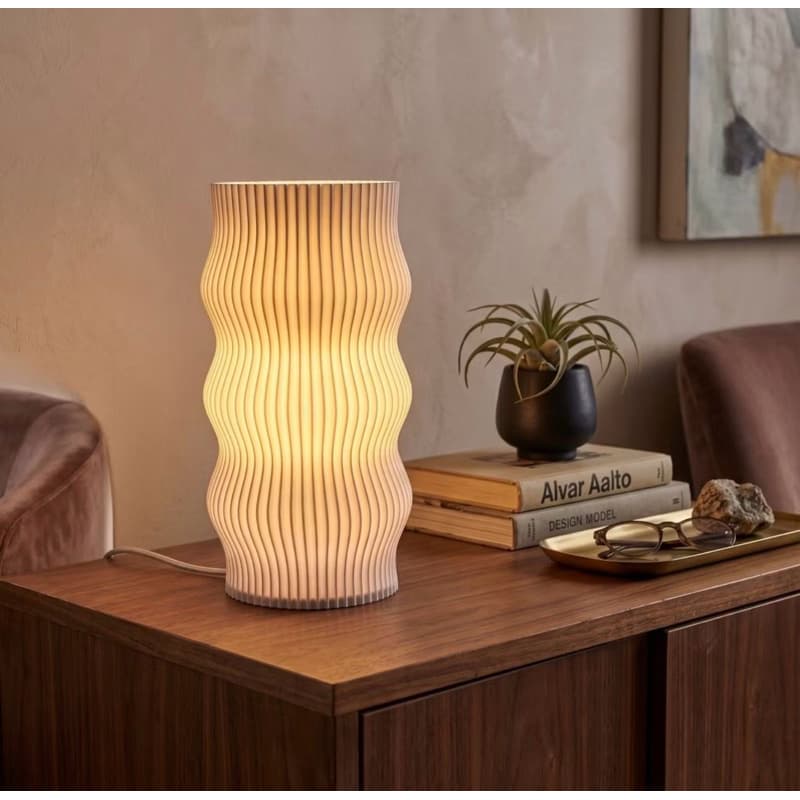 Luminária Opus Mesa Cabeceira 110V/220V quarto sala escritório