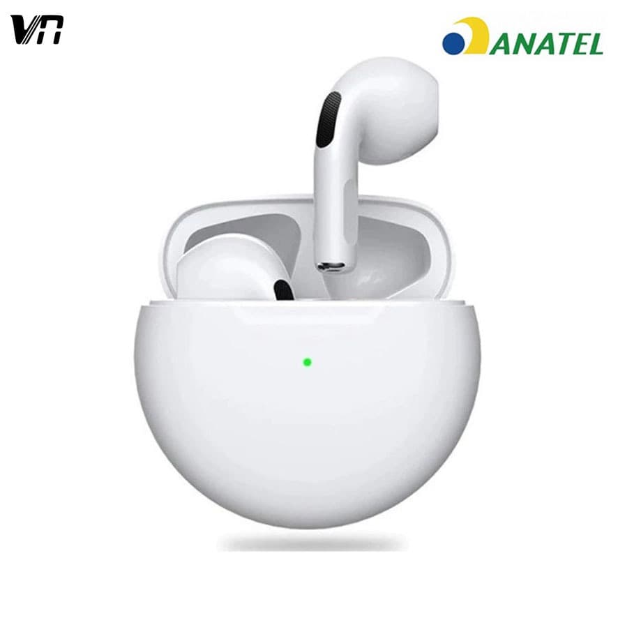 Fone de Ouvido Bluetooth 5.3 TWS Cancelamento de Ruído Graves Reforçados Bateria Longa Duração D23
