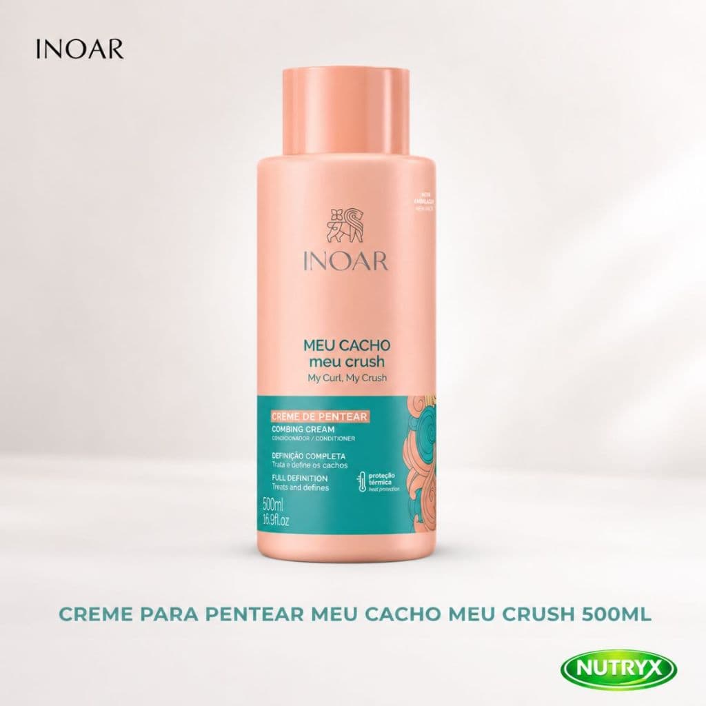 Creme para Pentear Inoar Meu Cacho Meu Crush 500ml
