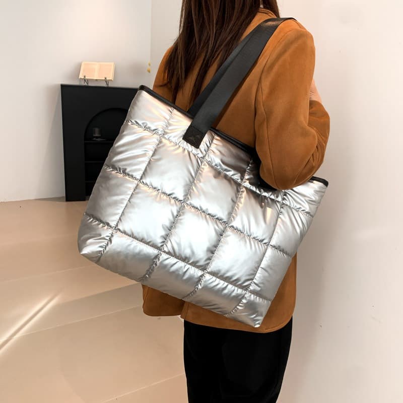 Bolsa Tote Elegante Feminina De Ombro Espaçosa – Casual Crossbody Nas Axilas